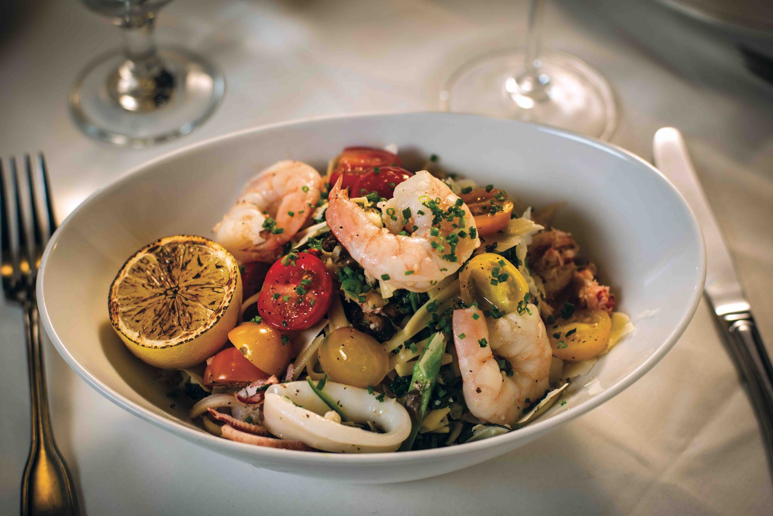 Fresh Seafood Primavera