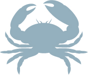 silver crab logo