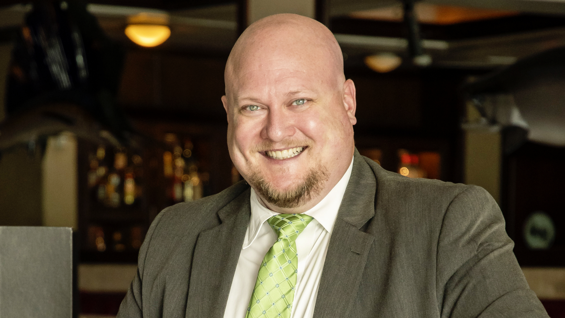 photo of Cary Grider, Managing Partner in the lounge at the Houston location