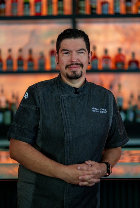 headshot of Austin Market Support Chef Michael Cerny at the Austin downtown location