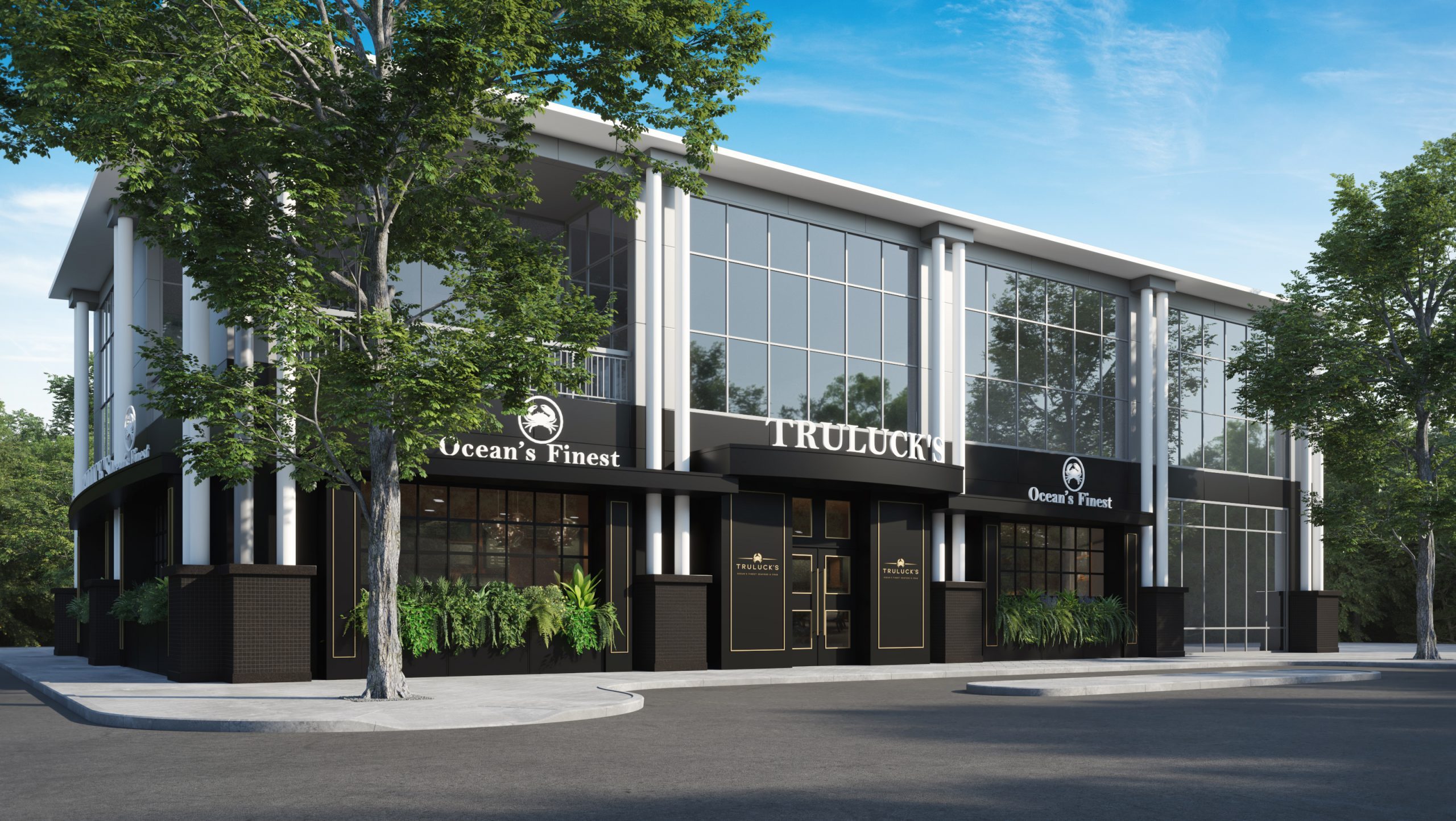 exterior rendering of Truluck's Plano location